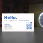 A Business Card for Personal Use.